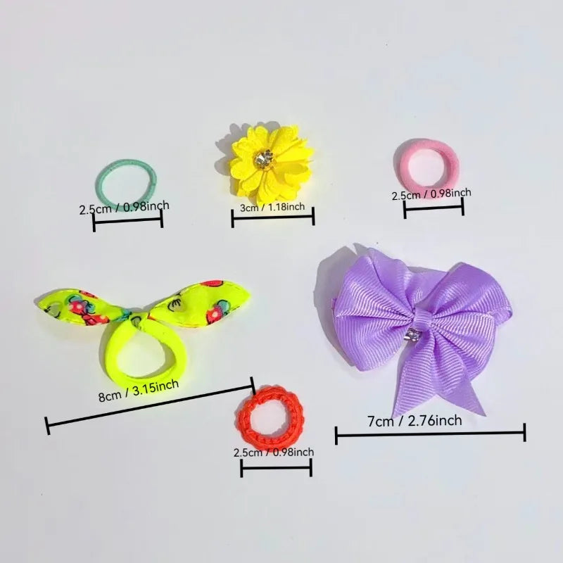 73PCS Girls Hair Accessories Set – Clips, Ties & Barrettes Kids Hair Accessories Nixie