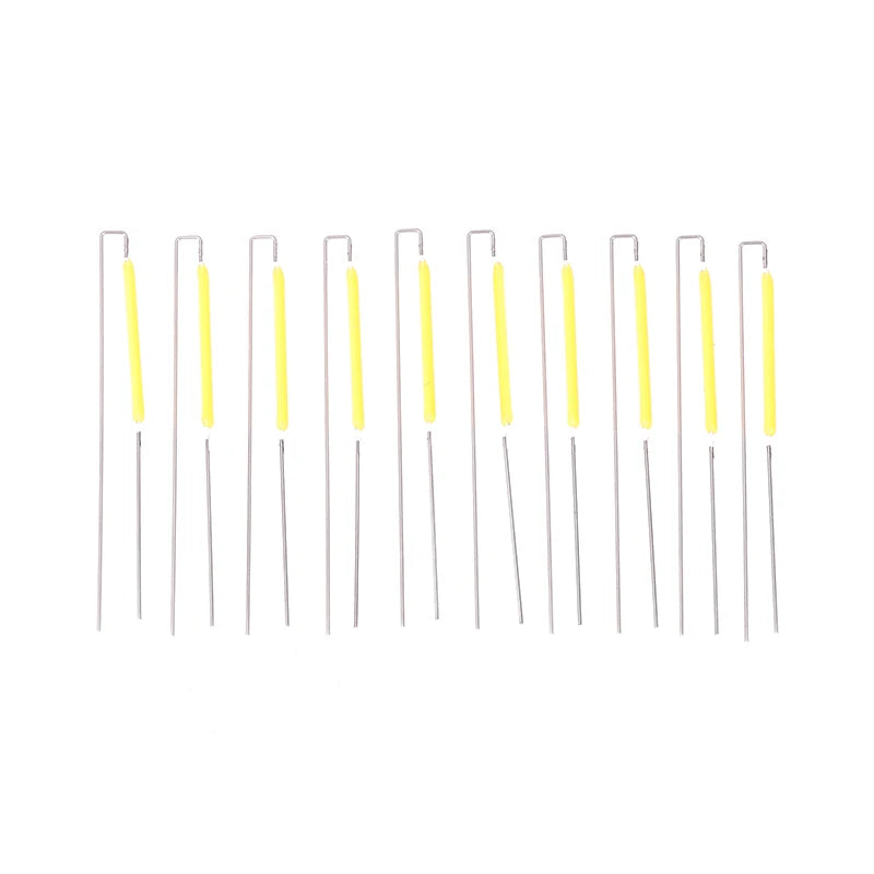 10Pcs 3V 30mm LED Filament Bulb Replacement Parts 2700K LED Filament Parts Nixie