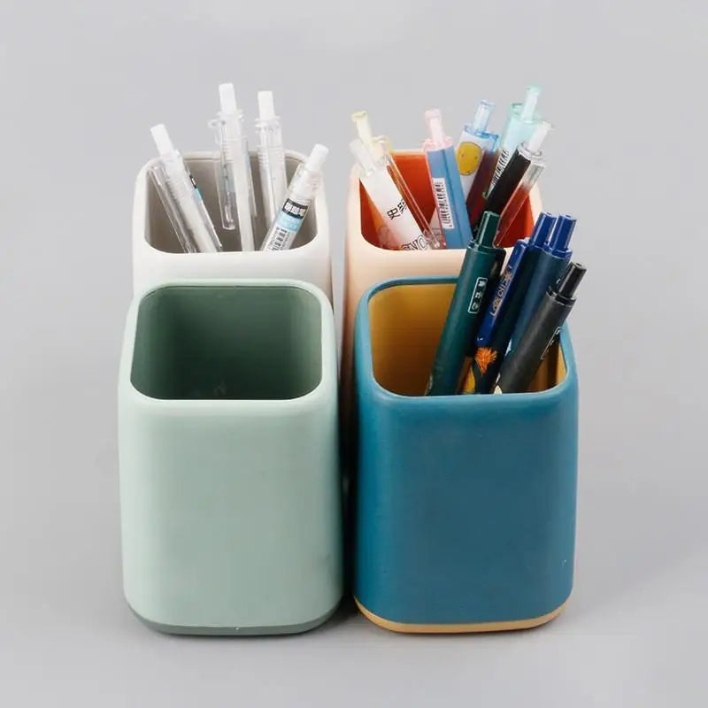 Plastic Desk Pen Organizer – Kawaii Stationery Holder Desk Pen Organizer Nixie