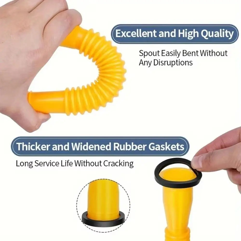 7.8" Gas Can Fuel Transfer Spout Nozzle for 2-10 Gallon Cans