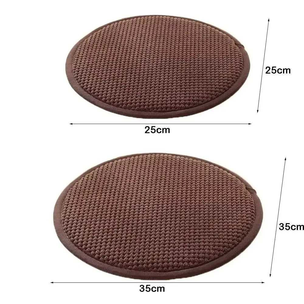 Round Non-Slip Chair Cushion 25/35cm – Thick Seat Pad Chair Seat Cushion Nixie