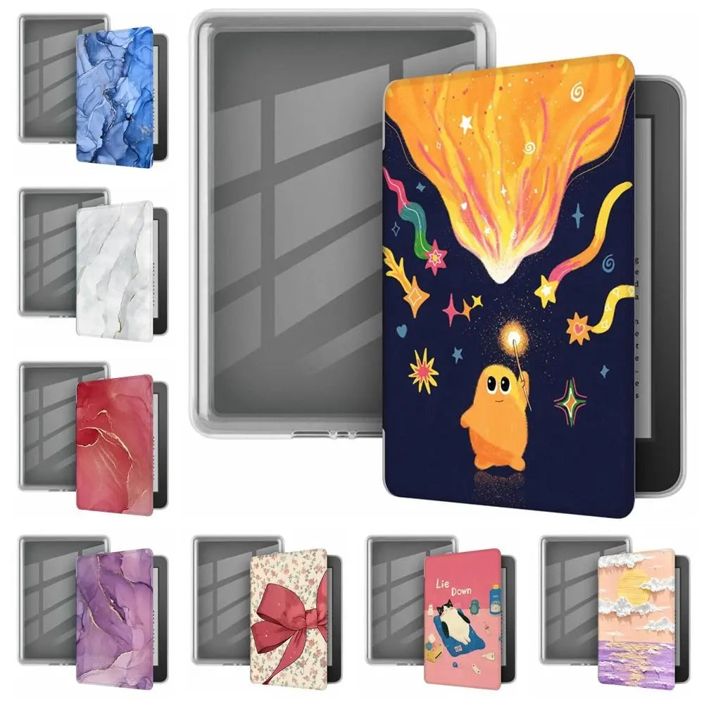 Kindle Paperwhite 7" 2024 (12th Gen) Smart Folio Case – Auto Wake E-Reader Folio Case Nixie