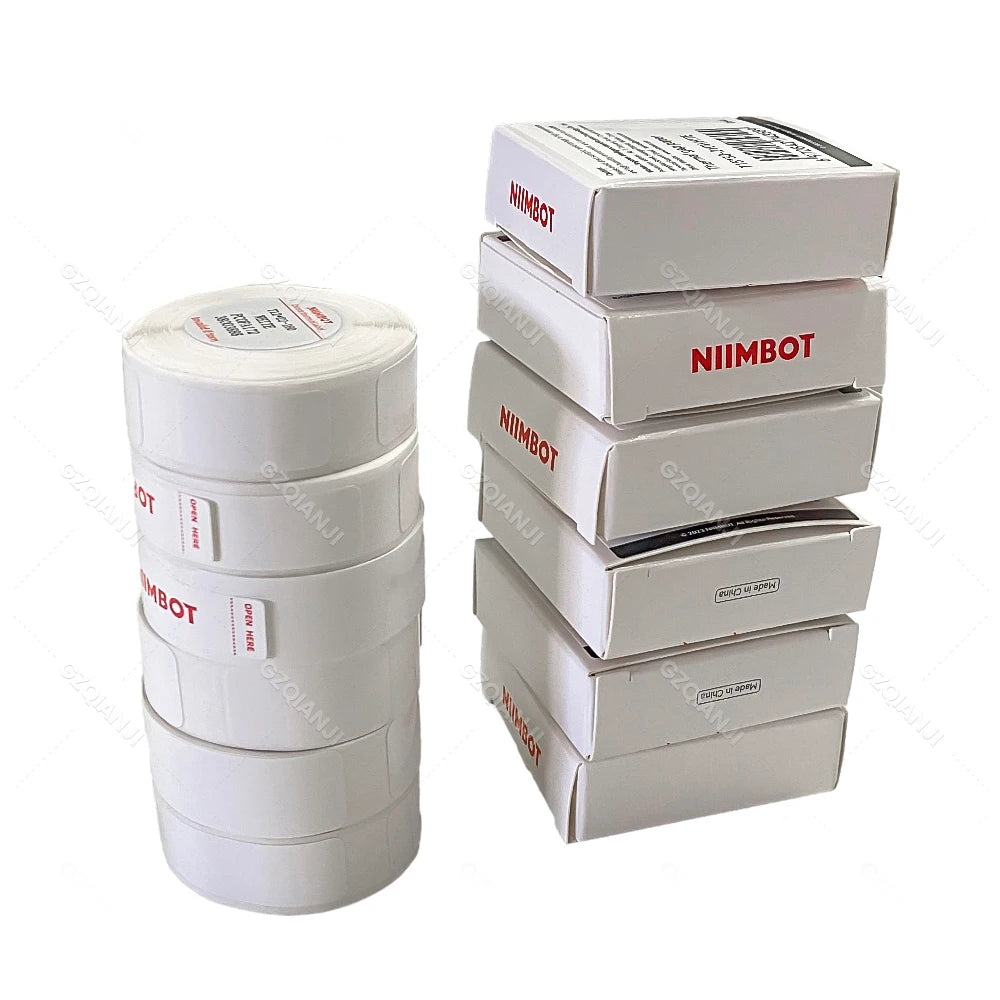 Niimbot Thermal Label Paper Rolls – Waterproof Anti-Oil Stickers Thermal Label Rolls Nixie