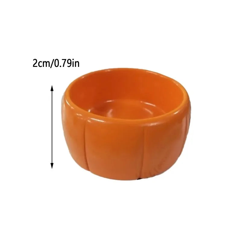 Halloween Pumpkin Snack Bowl Stand – Fall Party Serving Set Snack Serving Stand Nixie