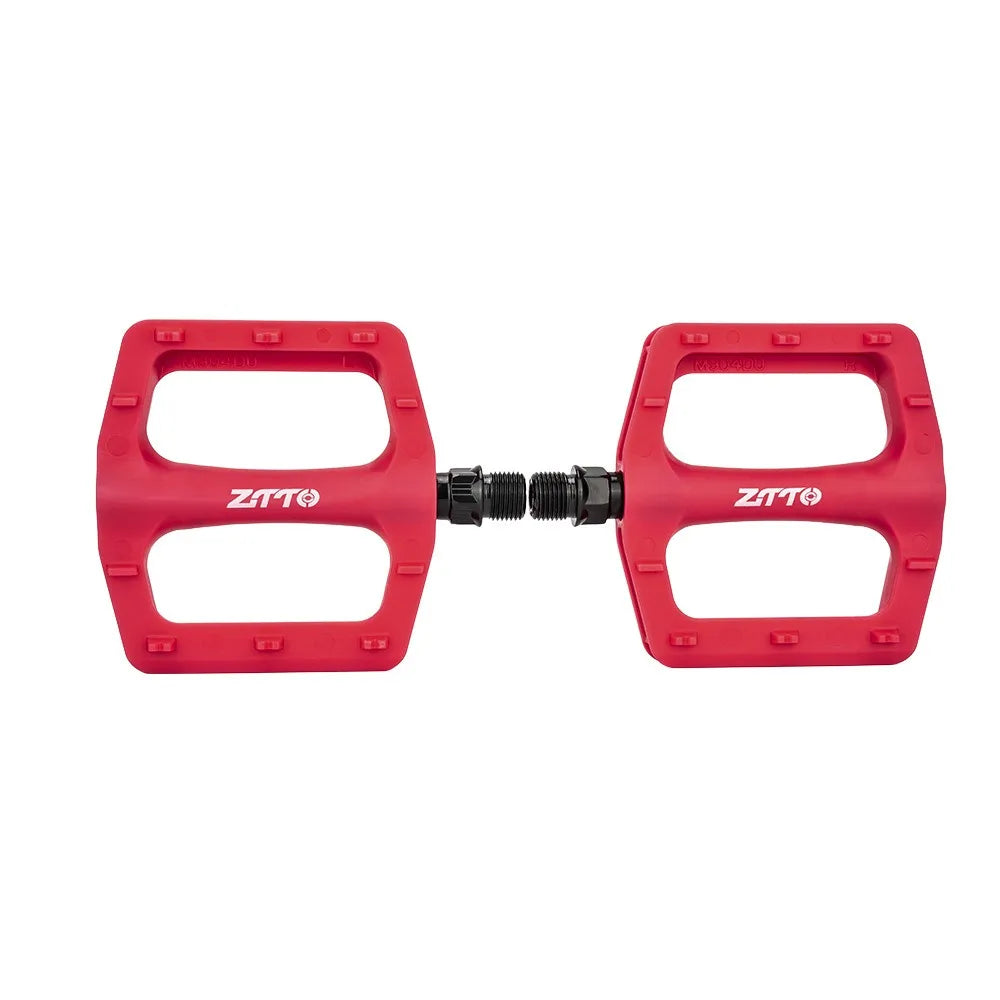 Ultralight Nylon Bike Pedals Anti-Slip 9/16" Sealed Bearings