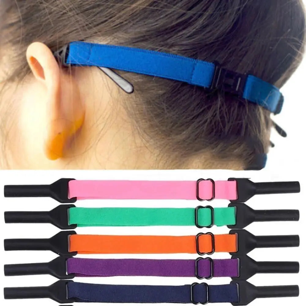 Non-Slip Elastic Adjustable Glasses Strap Cord – Unisex Sports Eyewear Accessories Nixie