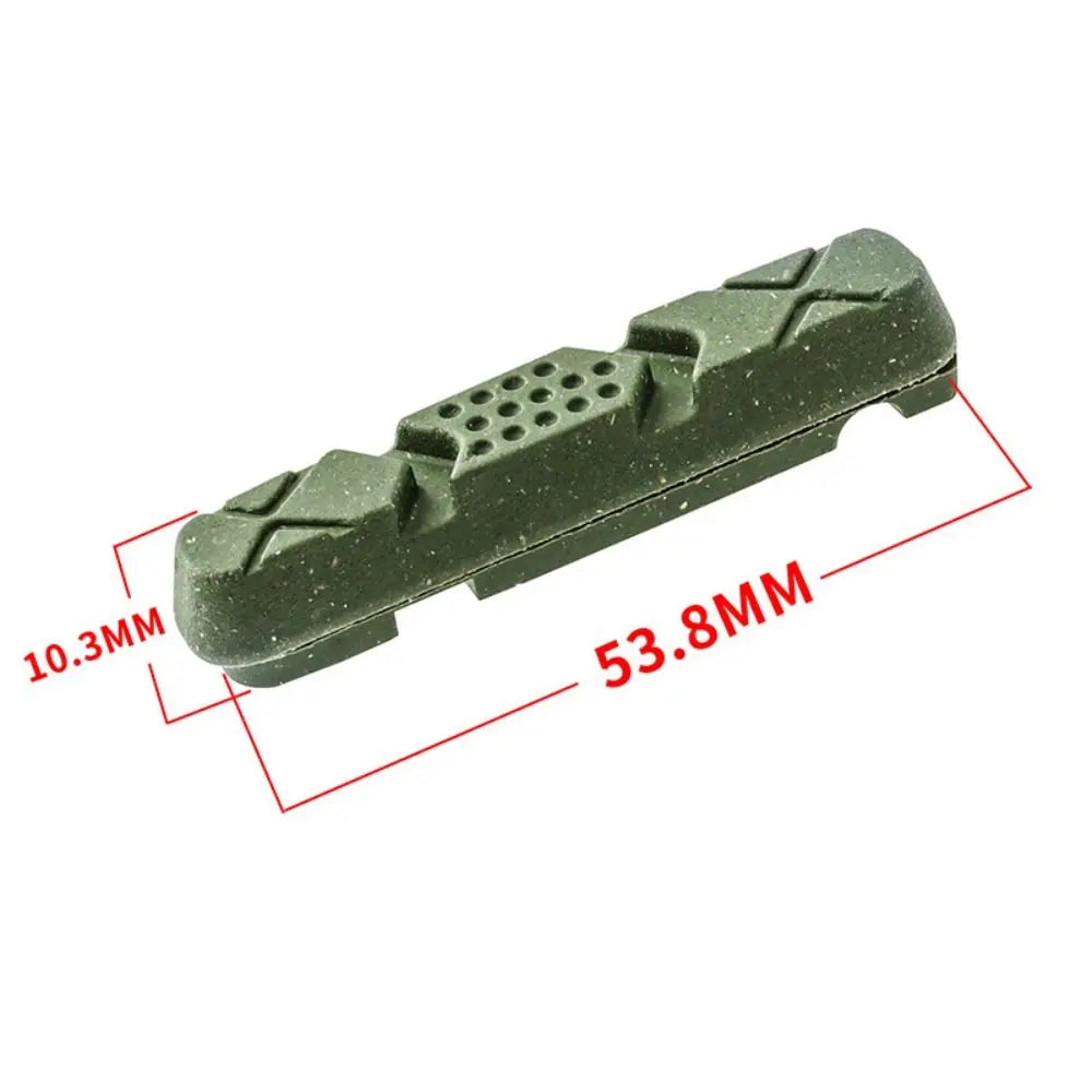 2pcs Carbon Bicycle Brake Pads – Universal Heat-Resistant