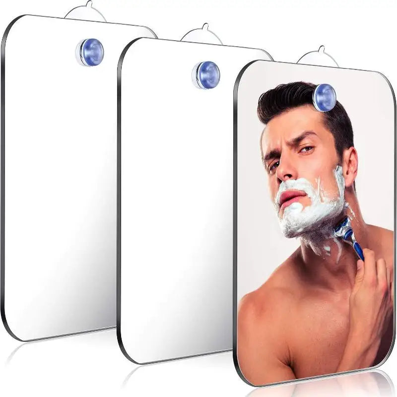 Fogless Shower Shaving Mirror – Portable Acrylic Travel Mirror Fogless Shower Mirror Nixie