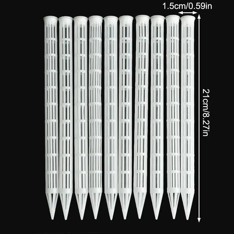 10Pcs Plant Aeration Tubes for Pots – Healthy Root Gardening Plant Aeration Tubes Nixie