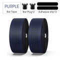 BUCKLOS Silicone EVA Bike Handlebar Tape – Non-Slip Cycling Bike Handlebar Tape Nixie PURPLE