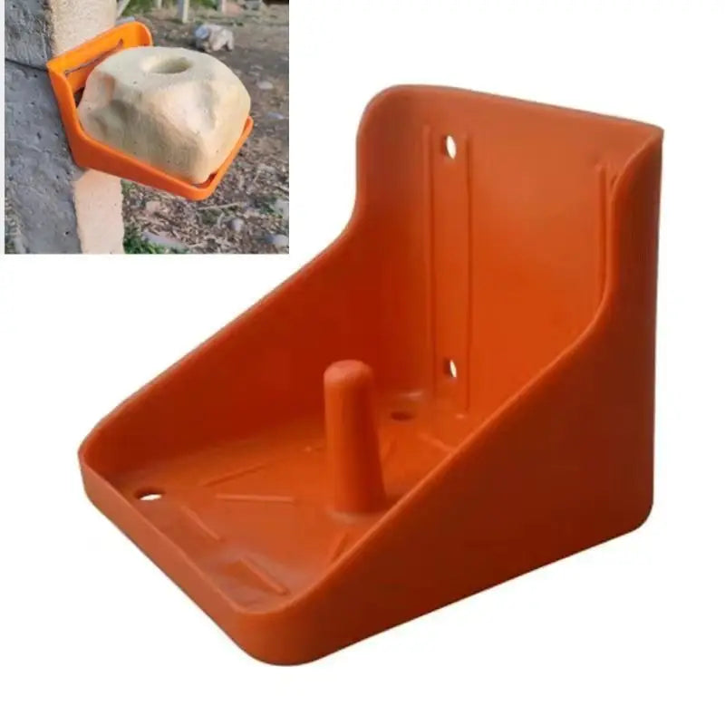 Livestock Salt Block Holder for Cattle, Horse, Goat & Sheep
