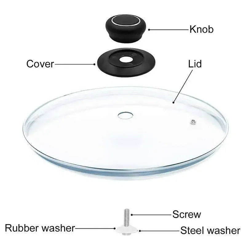 2pcs Universal Pot Lid Replacement Knob Handle | Cookware Cookware Lid Knob Nixie