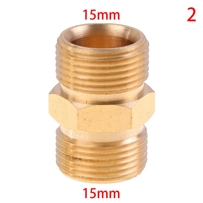 M22 Brass Hose Connector Adapter for Pressure Washers Hose Connector Adapter Nixie M2215