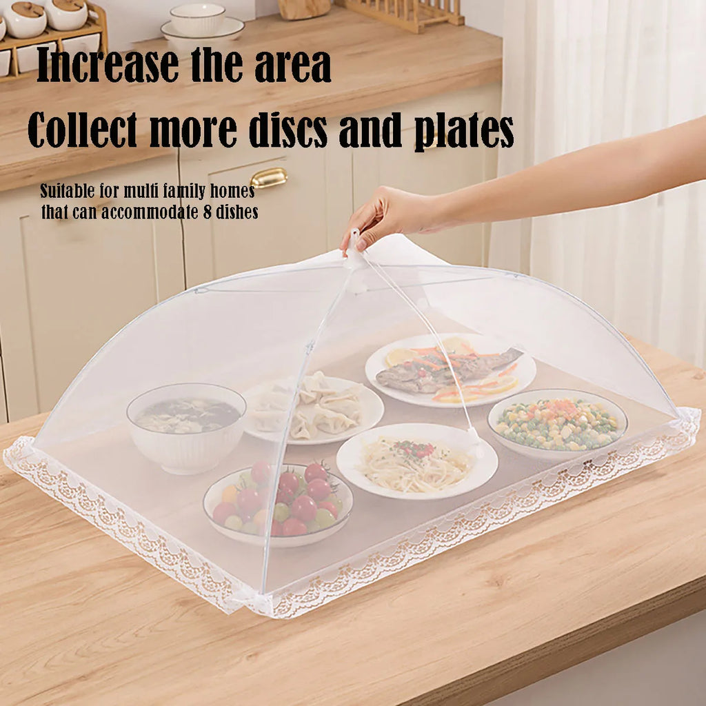 Foldable Pop-Up Food Mesh Cover – Fly & Insect Proof Food Mesh Cover Nixie