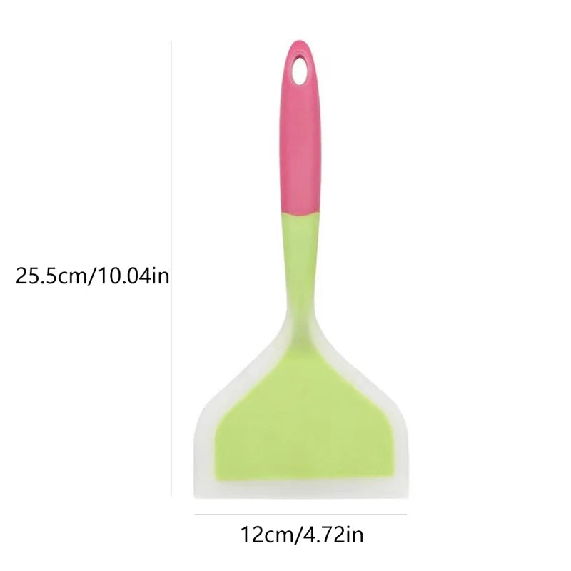 Silicone Wide Spatula – Egg Flipper & Pancake Turner, Non-Stick Silicone Spatula Nixie