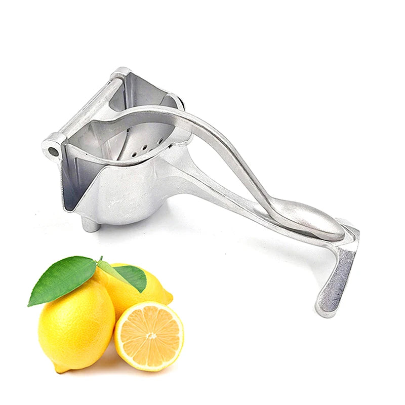 Metal Manual Hand Press Juicer – Orange, Lemon & Pomegranate