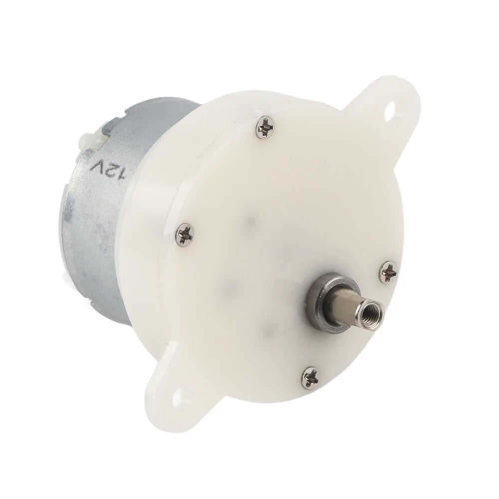 12V DC Gear Motor 10RPM High Torque 4mm Shaft – DIY Projects DC Gear Motor Nixie