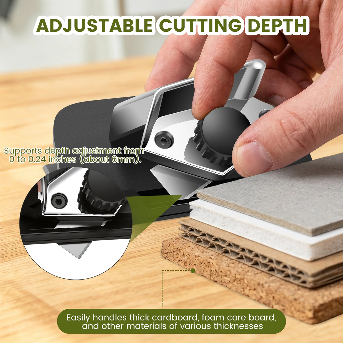 Toorise 45° Bevel Retractable Mat Cutter – Framing Tool Mat Cutter Tool Nixie