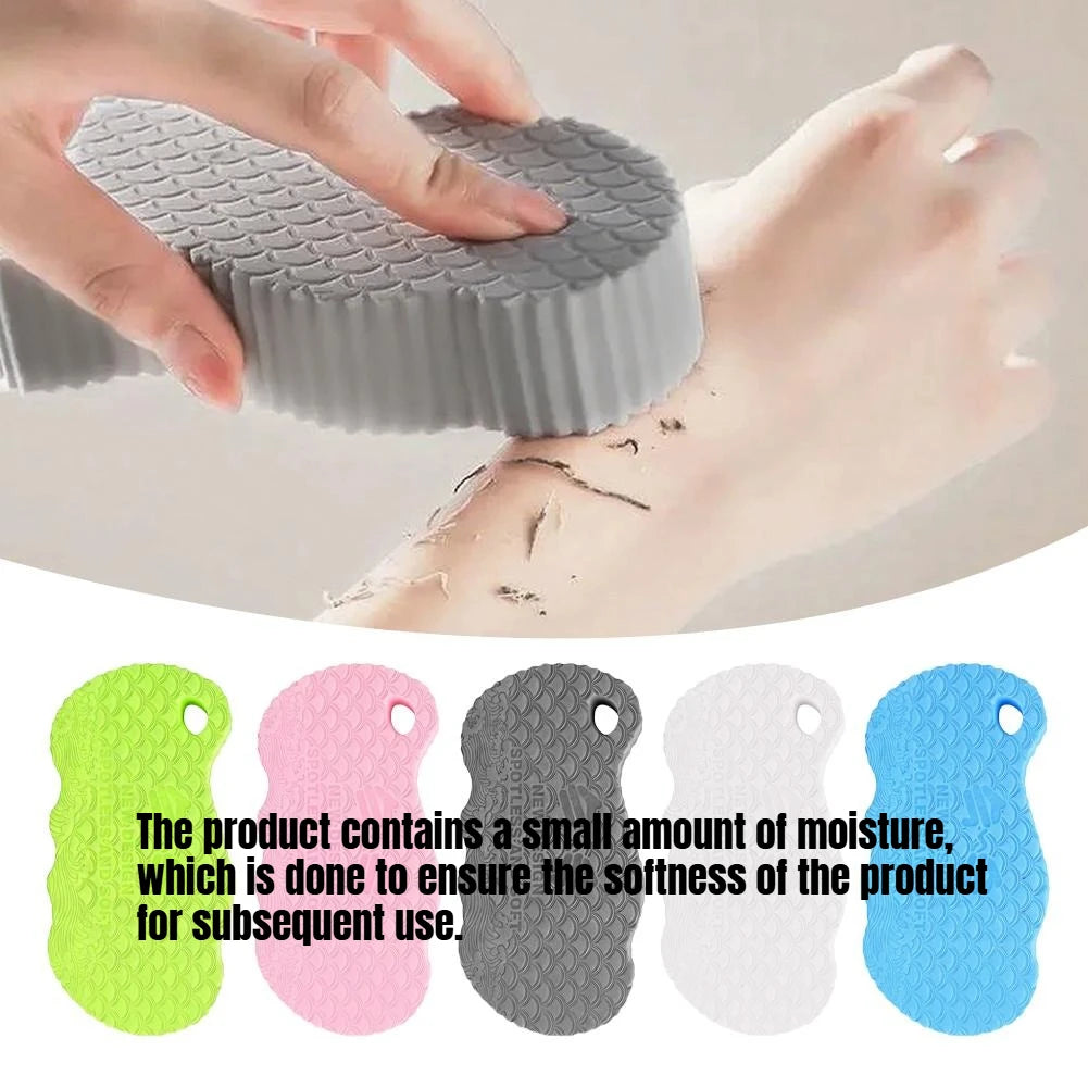 3D Exfoliating Bath Sponge for Kids & Adults – All Skin Types Exfoliating Bath Sponge Nixie