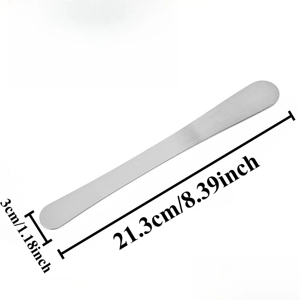 Stainless Steel Cake Spatula, Dumpling Spoon & Jam Scraper