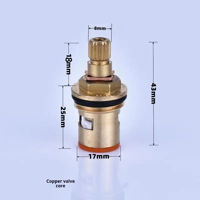 Universal Brass Ceramic Stem Cartridge for Kitchen & Bathroom Faucets Faucet Valve Cartridge Nixie A2