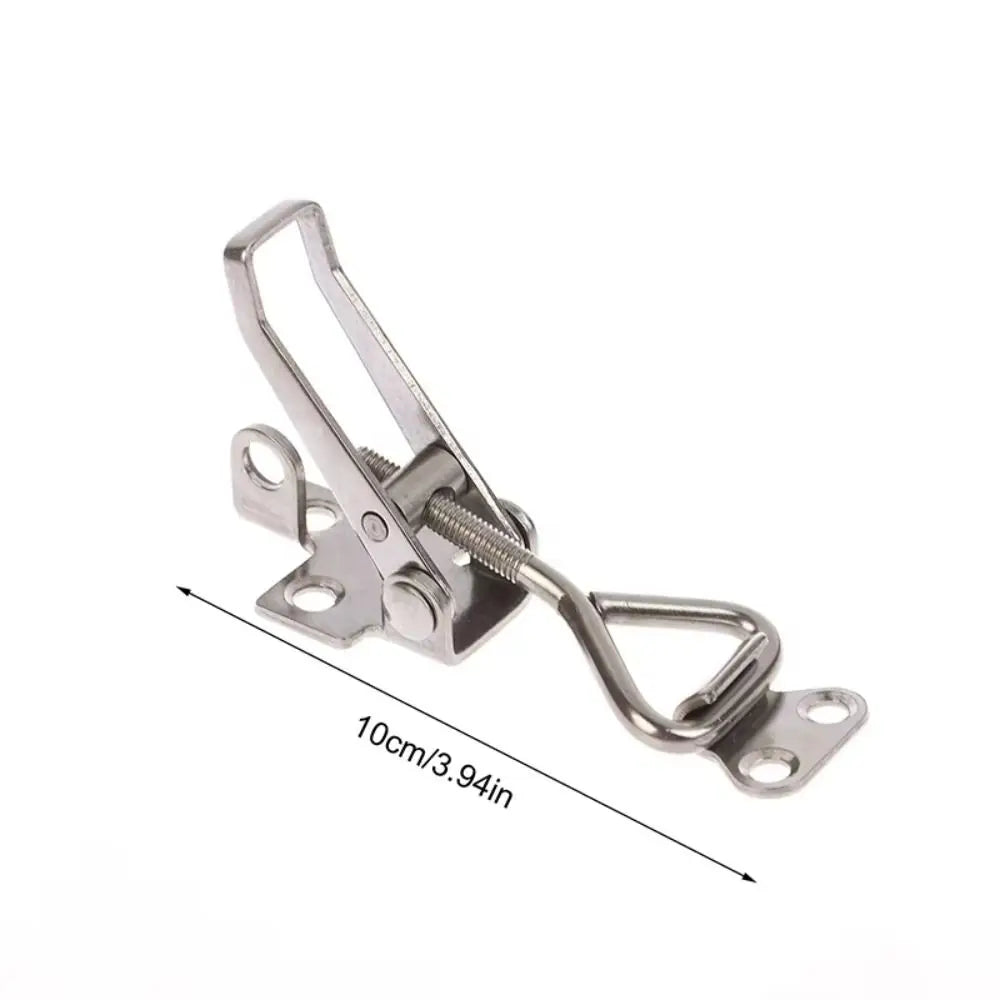 304 Stainless Steel Marine Latch Quick Clamp Deck Hasp Lock Marine Hasp Latch Nixie