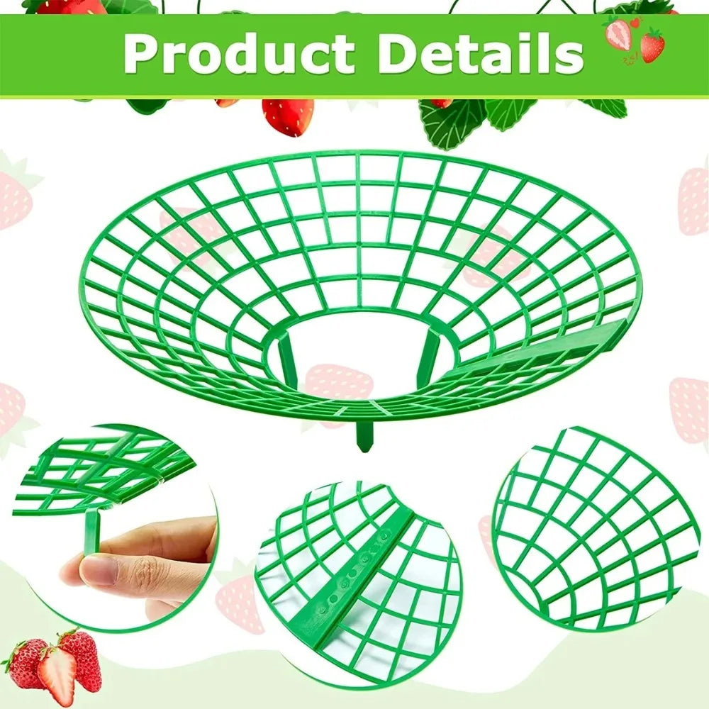 Strawberry Plant Supports 3-Leg Growing Racks – 5/10/20 Pcs Plant Support Stand Nixie