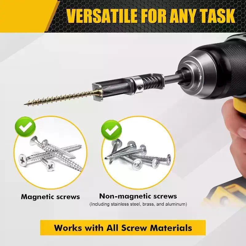 Spring Screw Retaining Bit – Universal Drill Screw Holder Tool