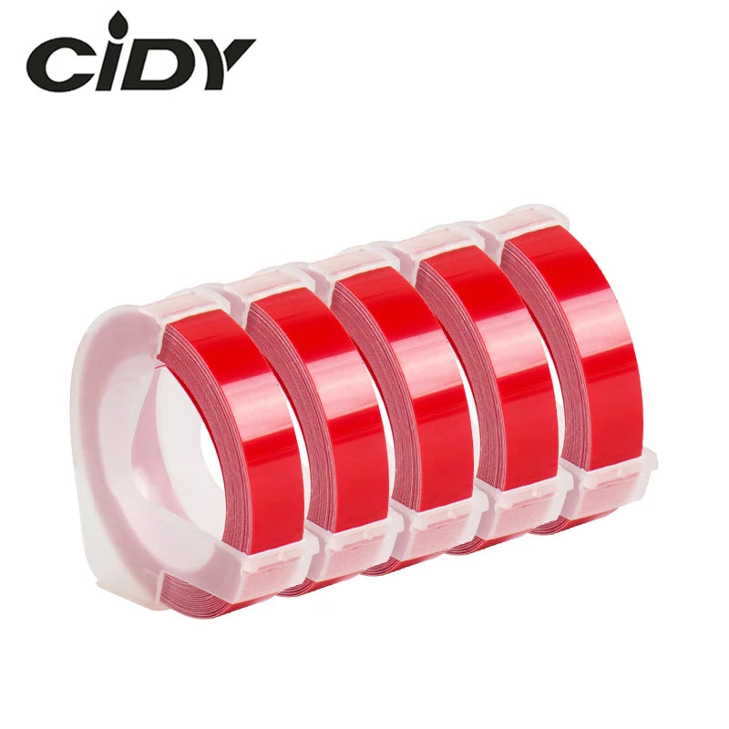 Manual Embossing Label Maker Compatible with Dymo 1610 + 3D Tape