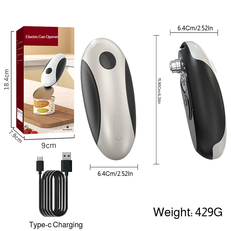 Nixie Electric Can Opener – Rechargeable One-Touch Automatic
