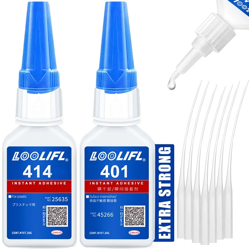 401 Instant Super Glue 20ml – Strong Universal Adhesive Instant Super Glue Nixie
