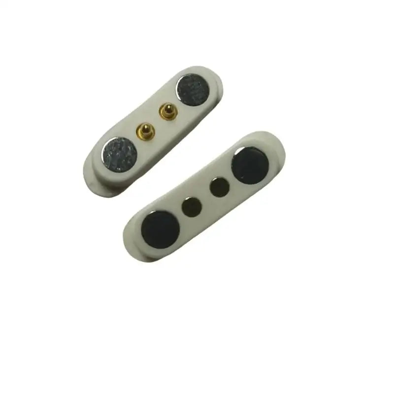 Waterproof 2-Pin Pogo Pin Connector 2.54mm 2A DC Power Pair Pogo Pin Connector Nixie White A