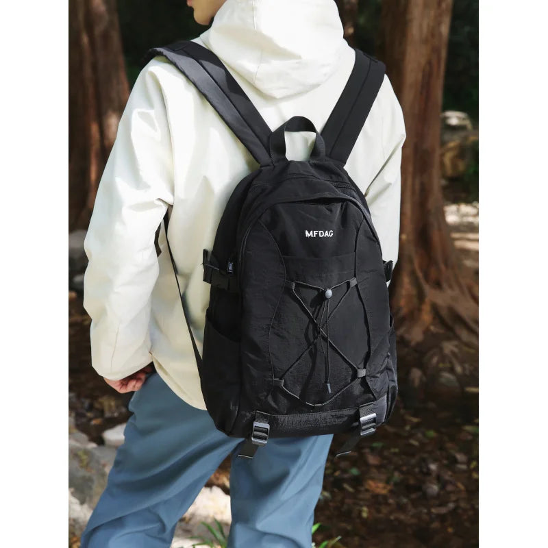 Korean Color-Block Women's Backpack – Lightweight Travel Bag Women's Backpack Nixie