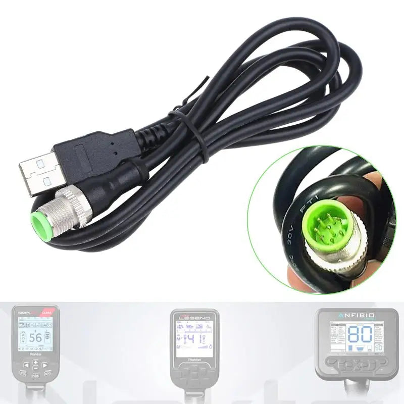 Charging Cable for Nokta Simplex & Kruzer Metal Detectors Metal Detector Cable Nixie Default Title