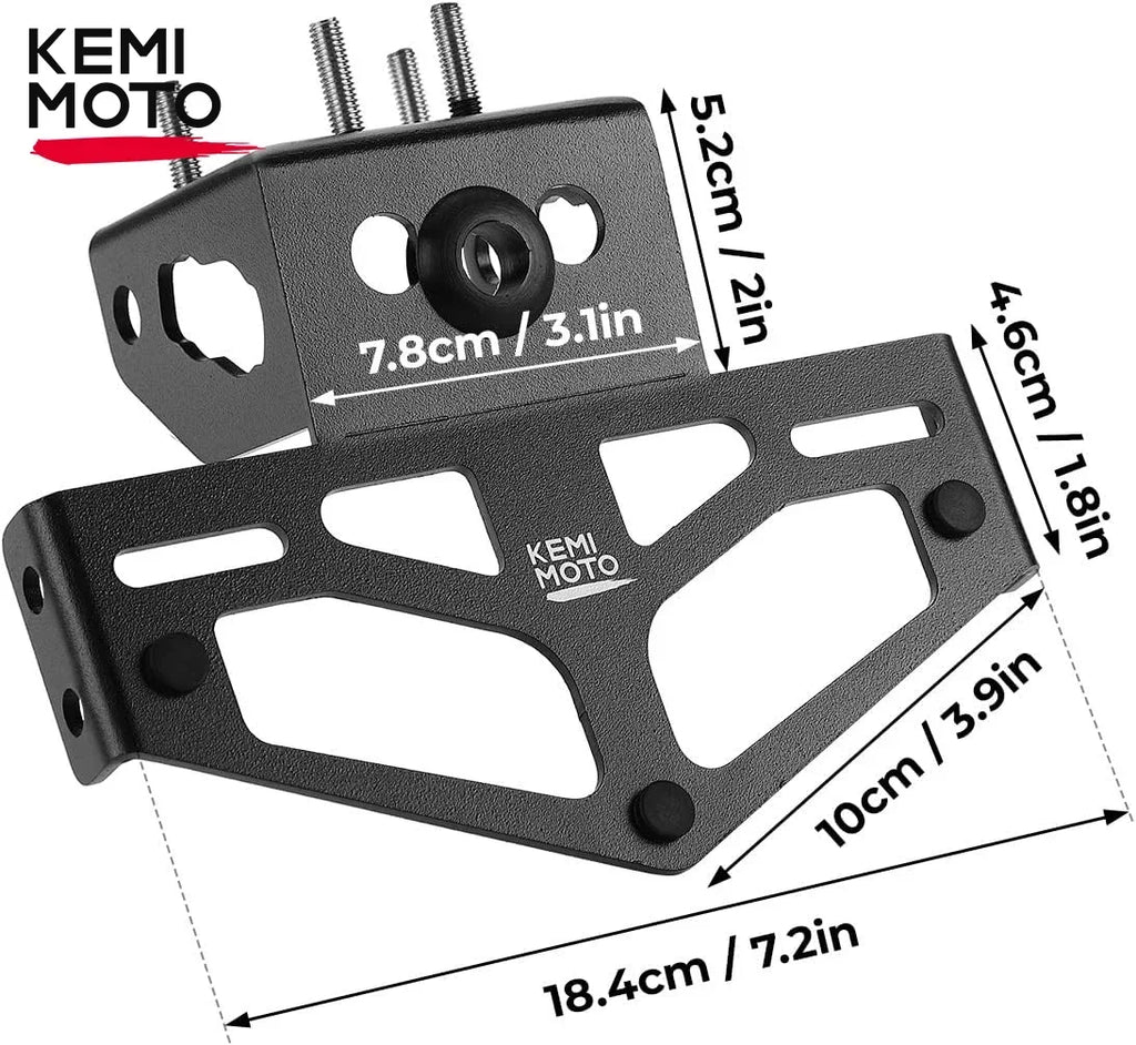 Kawasaki Ninja 400 Z400 Fender Eliminator License Plate Bracket Fender Eliminator Bracket Nixie
