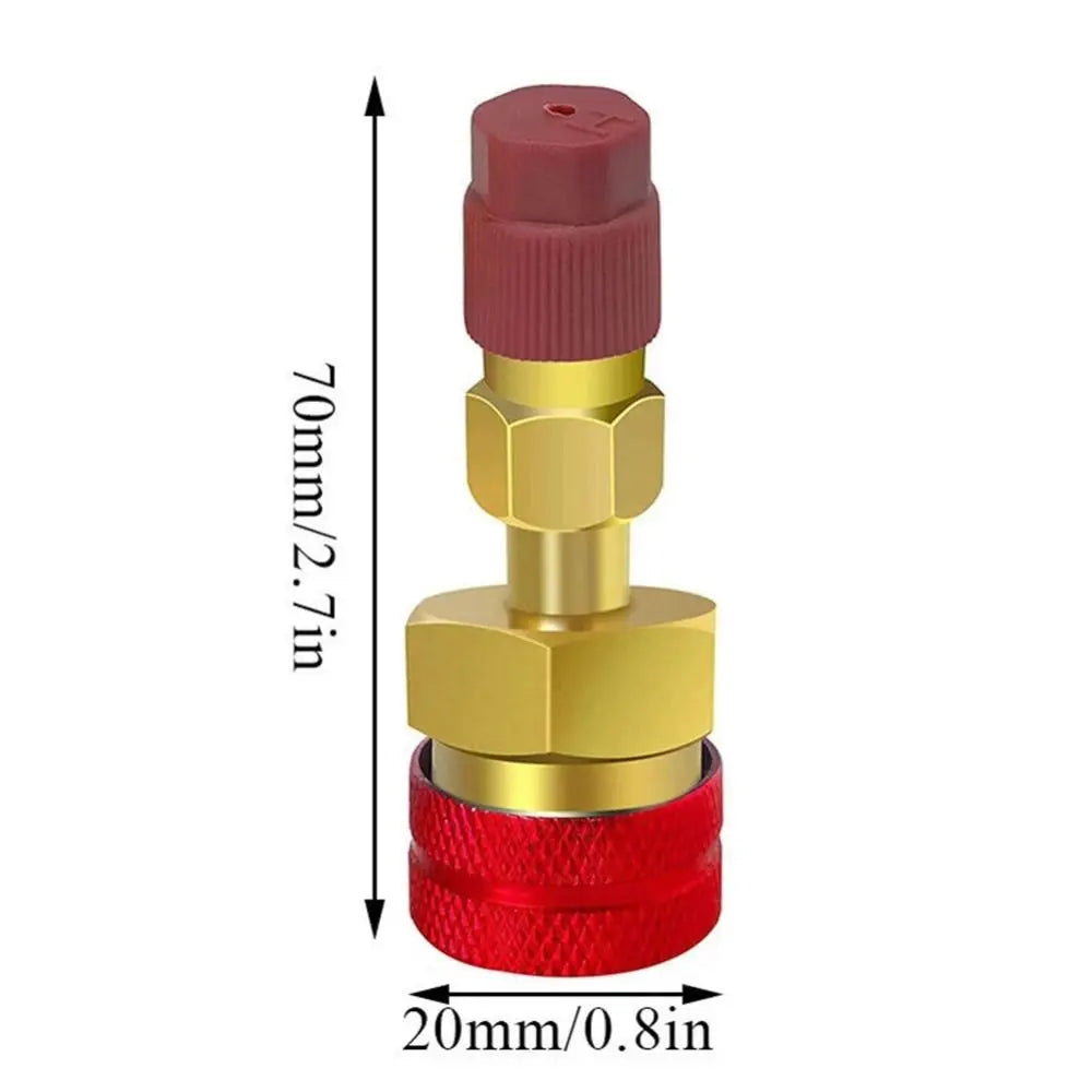 R1234YF to R134A Quick Coupler Adapter Kit – High & Low Side AC Coupler Adapter Kit Nixie