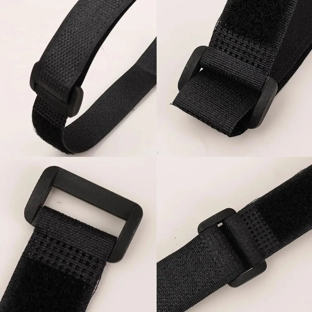 Reusable Hook & Loop Cable Ties – Nylon Cord Straps 10/30/50 Pack