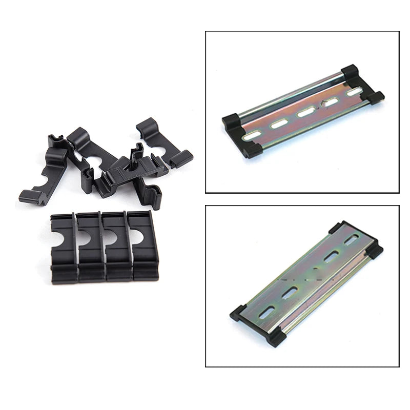 10Pc C45 35mm DIN Rail End Cap Protectors – Anti-Scratch DIN Rail End Cap Nixie one size