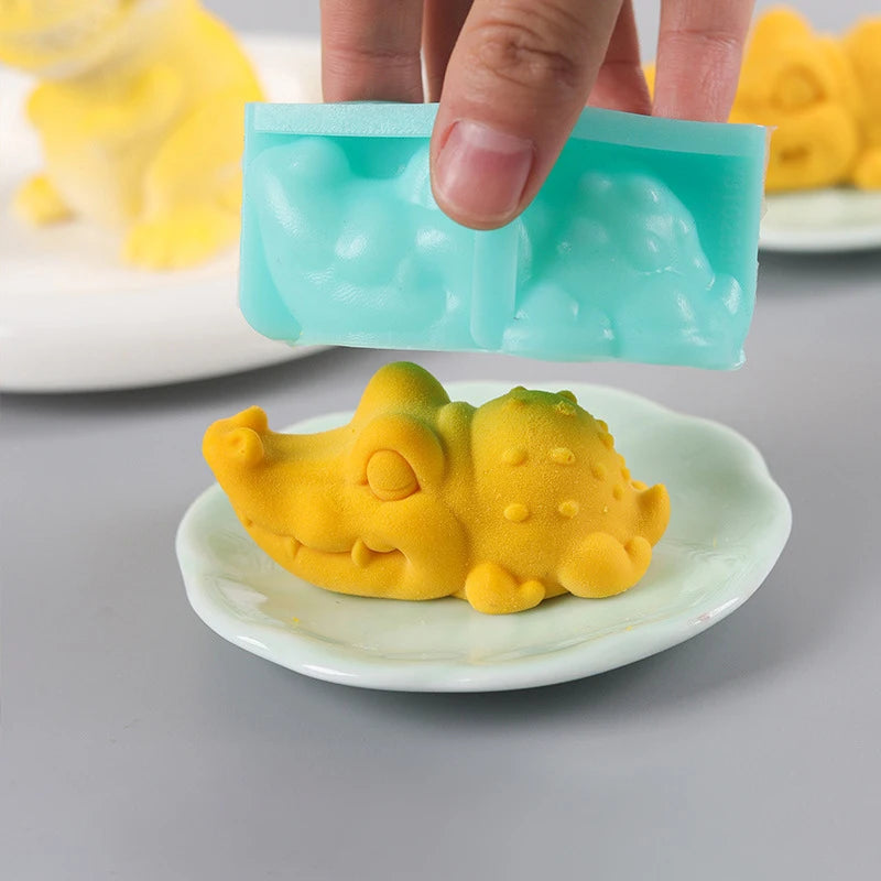 Crocodile Silicone Mold for Mousse, Chocolate & Jelly