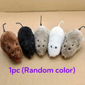 Lifelike Plush Mouse Toy for Cats, Dogs & Kids – Random Color Plush Pet Toy Nixie random 1pcs