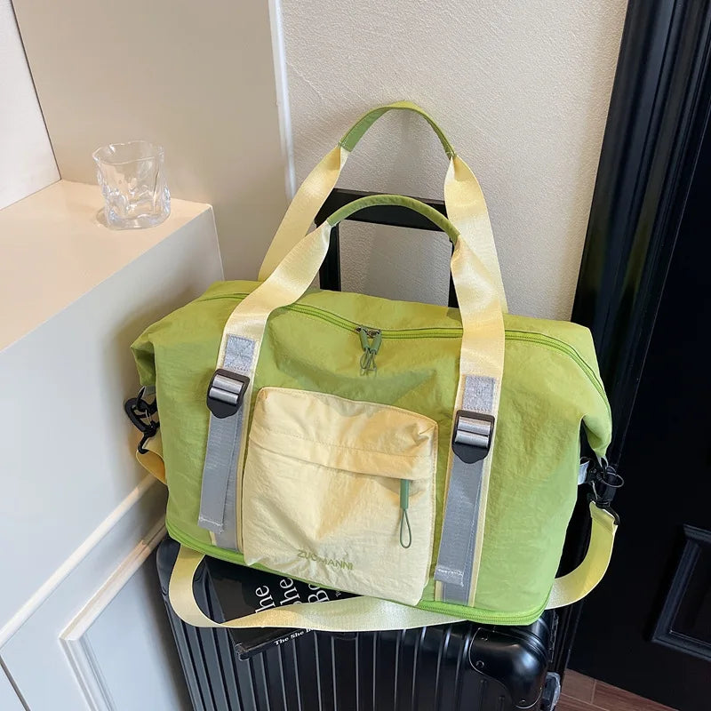 Large Capacity Travel Duffel Bag – Gym, Business & Weekend Travel Duffel Bag Nixie