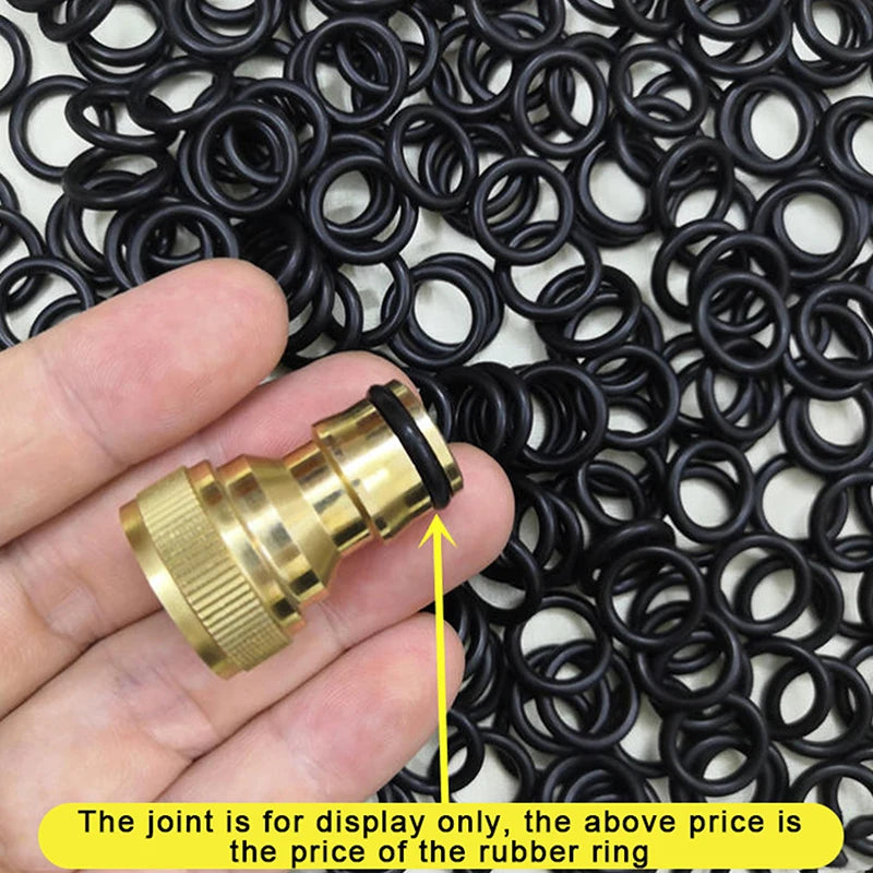 50pcs Garden Pipe O-Ring Sealing Rings – Waterproof Hose Joints Garden Pipe Seals Nixie