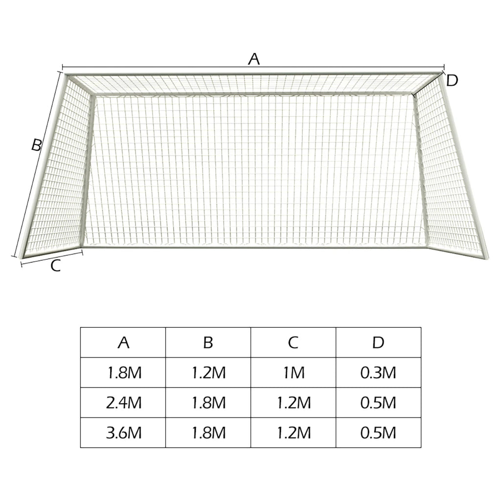 Soccer Goal Net – Outdoor Football Training Net | 3 Sizes Soccer Goal Net Nixie