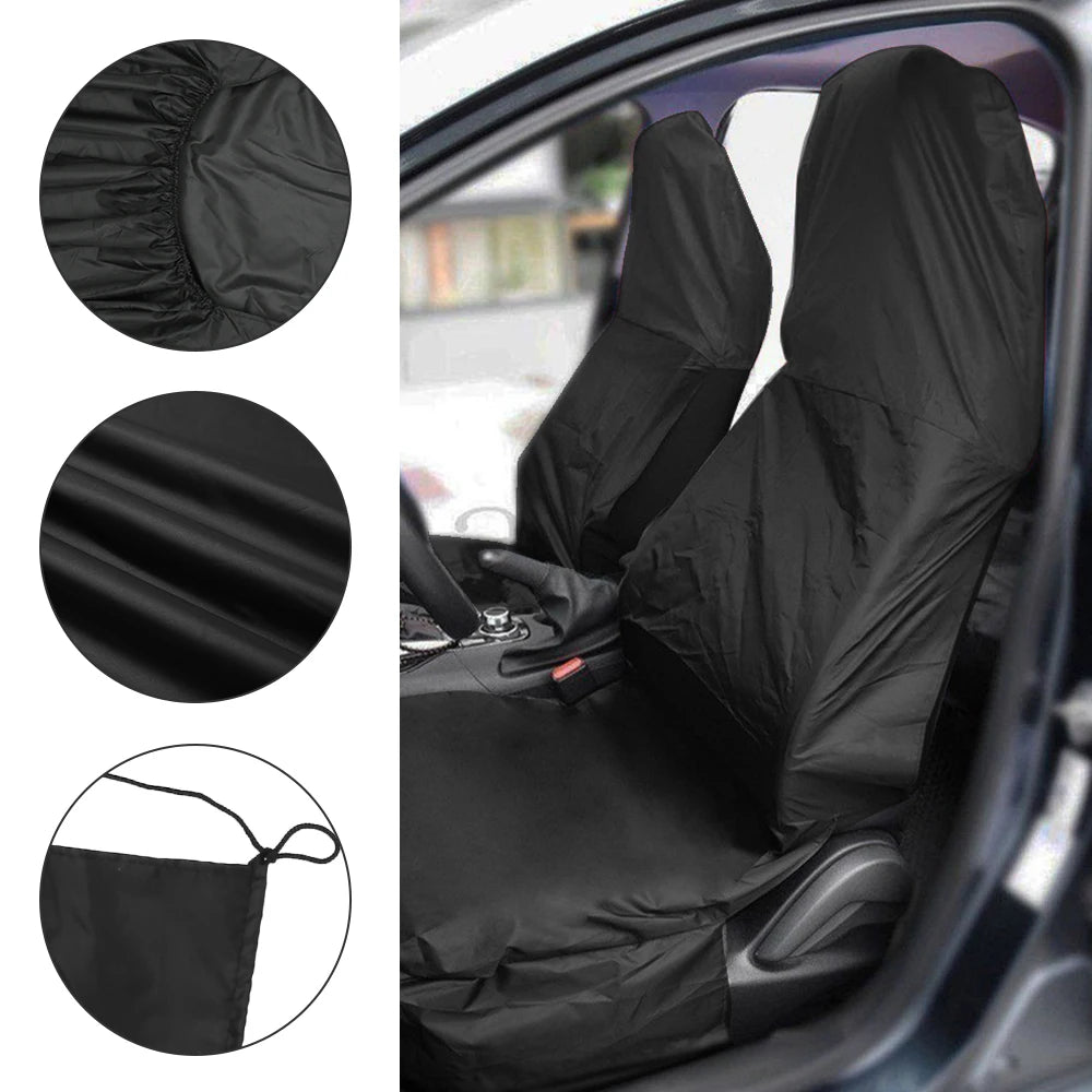 2Pcs Universal Waterproof Car Seat Covers | Breathable Protectors Car Seat Covers Nixie