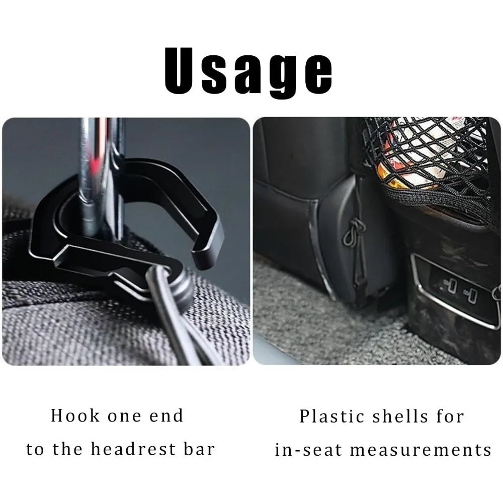 Motorcycle Double Layer Cargo Net Luggage Strap Rack Organizer