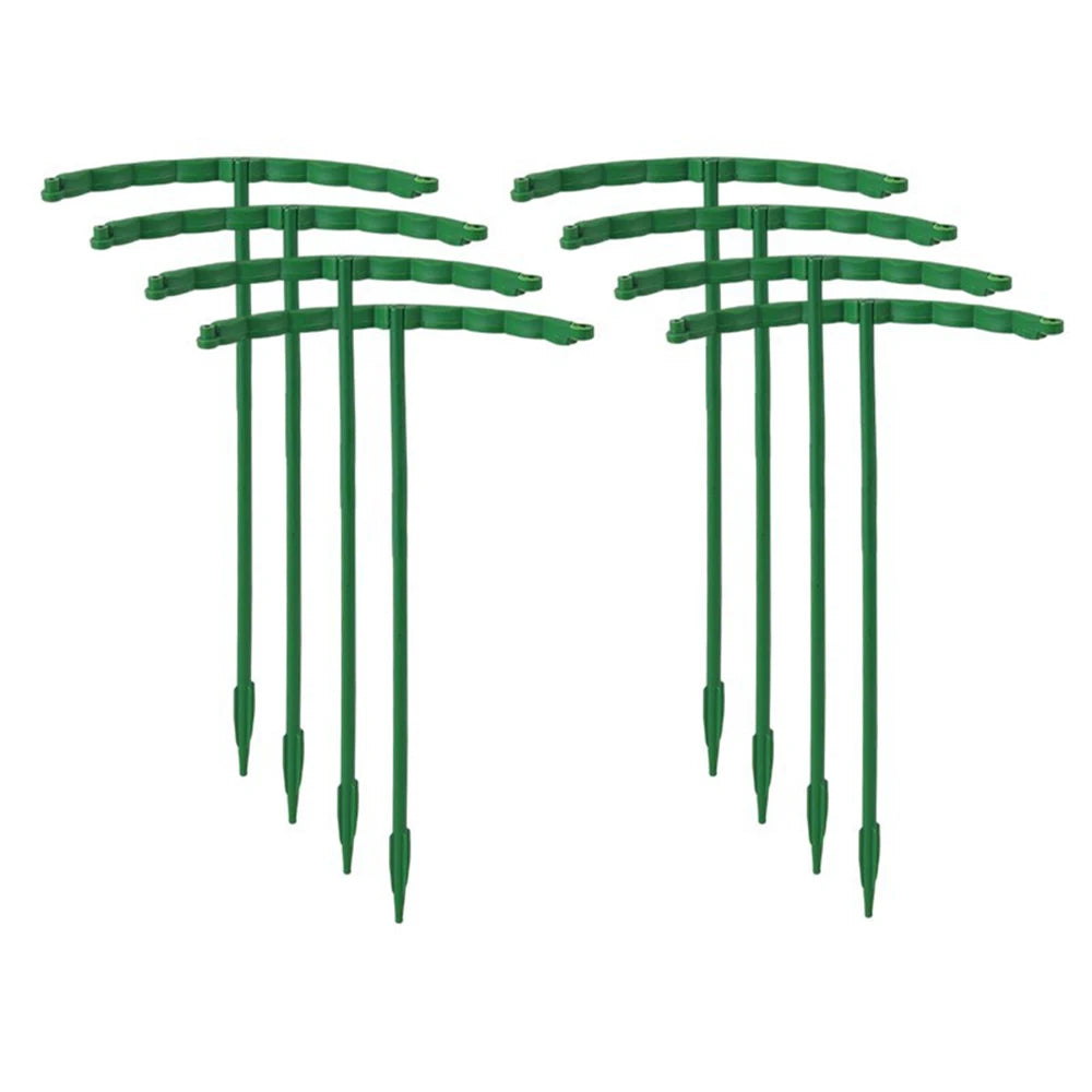 T-Shaped Plant Support Stakes | Garden Pot Rack Set 4/8pc