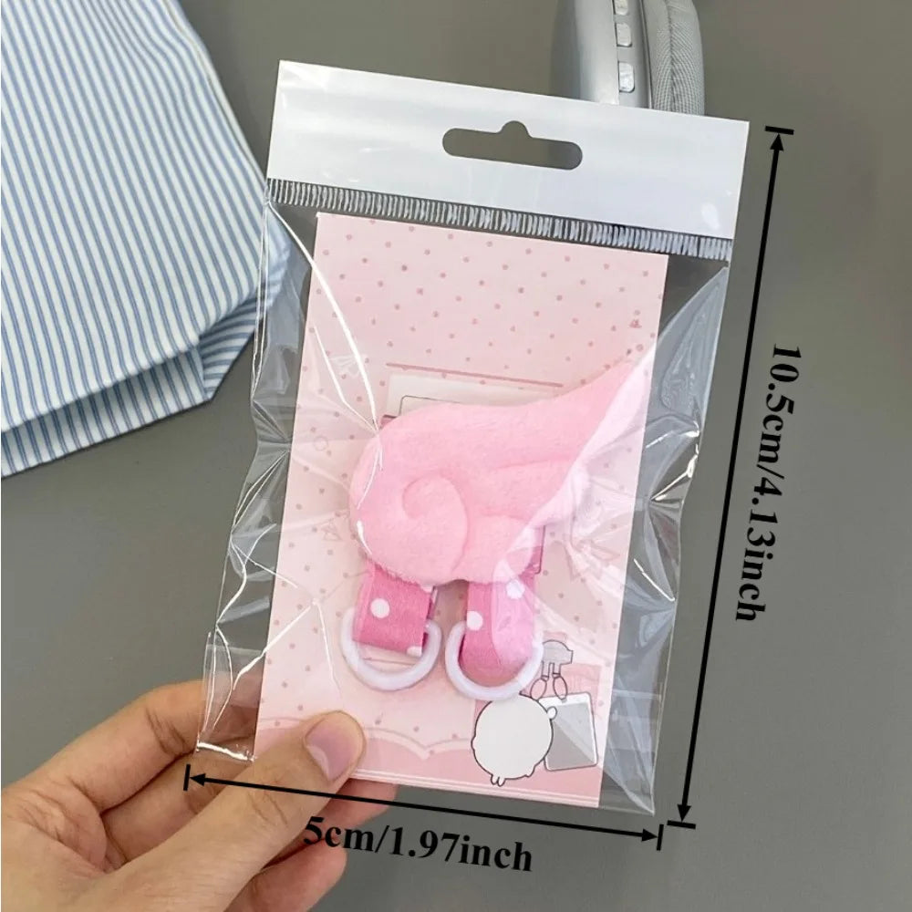 Cute Cartoon Plush Doll Keychain | DIY Bag Charm Pendant Bag Charm Keychain Nixie