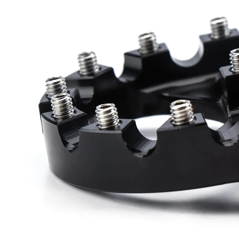 CNC Wide Fat Motorcycle Foot Pegs 360° Adjustable – Iron 883 Motorcycle Foot Pegs Nixie