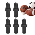 5-Pack Rubber Ball Valve Replacement Inflation Nozzle – Universal Fit Ball Valve Repair Kit Nixie Default Title