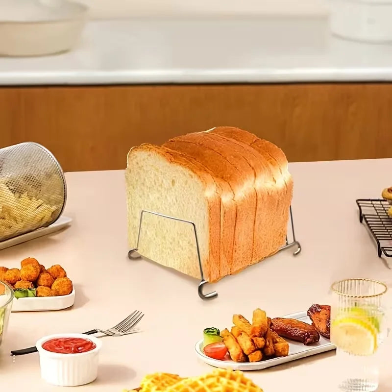 Stainless Steel Air Fryer Toast & Bread Rack – Dishwasher Safe Air Fryer Rack Nixie